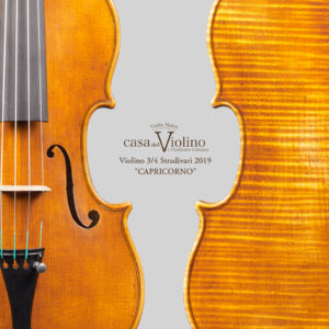 CAPRICORNO 3-4 – anno 2019 – Violino Small Size Modello Stradivari