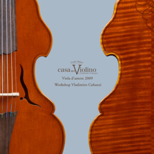 VIOLA D’AMORE – anno 2009 – Viola Modello Morassi G. B.